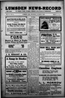 Lumsden News-Record October 29, 1914