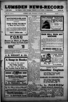 Lumsden News-Record October 8, 1914