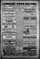 Lumsden News-Record September 17, 1914