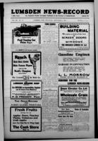 Lumsden News-Record September 9, 1915