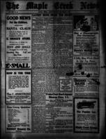 Maple Creek News December 7 , 1916