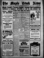 Maple Creek News September 14, 1916