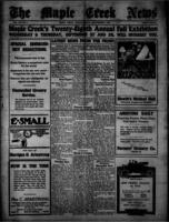 Maple Creek News September 7, 1916