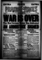 Prairie Times November 11, 1918 [Peace Extra]