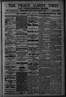 Prince Albert Times and Saskatchewan Review August 14, 1885