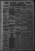 Prince Albert Times and Saskatchewan Review August 21, 1885