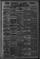 Prince Albert Times and Saskatchewan Review August 28, 1885