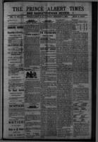 Prince Albert Times and Saskatchewan Review February 1, 1884