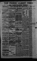 Prince Albert Times and Saskatchewan Review January 6, 1888