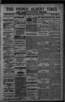 Prince Albert Times and Saskatchewan Review July 31, 1885