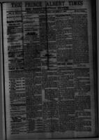 Prince Albert Times and Saskatchewan Review October 17, 1884