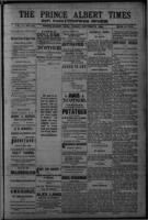 Prince Albert Times and Saskatchewan Review October 9, 1885