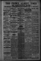 Prince Albert Times and Saskatchewan Review September 18, 1885