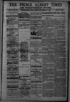 Prince Albert Times and Saskatchewan Review September 25, 1885