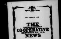 Saskatchewan Cooperative Elevator Co. Ltd. News December 1916