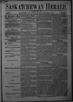 Saskatchewan Herald September 28, 1878