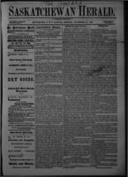 Saskatchewan Herald November 29, 1880