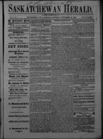 Saskatchewan Herald Novermber 12, 1881