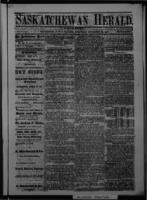 Saskatchewan Herald Novermber 26, 1881
