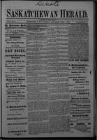 Saskatchewan Herald April 1, 1882