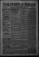 Saskatchewan Herald April 29, 1882