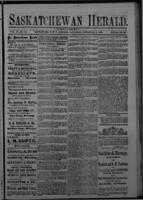 Saskatchewan Herald September 2, 1882
