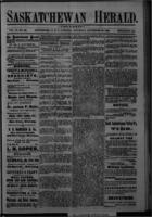 Saskatchewan Herald September 30, 1882