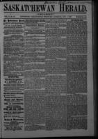 Saskatchewan Herald August 4, 1883