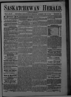 Saskatchewan Herald November 24, 1883