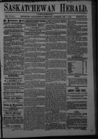 Saskatchewan Herald December 7, 1883