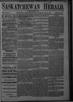 Saskatchewan Herald August 23, 1884