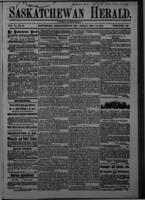 Saskatchewan Herald November 14, 1884