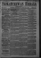 Saskatchewan Herald November 28, 1884