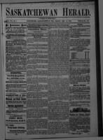 Saskatchewan Herald December 12, 1884