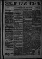Saskatchewan Herald March 6, 1885