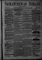 Saskatchewan Herald March 13, 1885