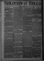 Saskatchewan Herald May 29, 1885