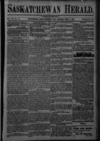 Saskatchewan Herald September 7, 1885