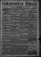 Saskatchewan Herald September 14, 1885