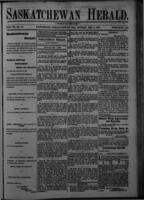 Saskatchewan Herald December 7, 1885