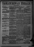 Saskatchewan Herald May 10, 1886