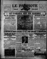 Le Patriote de l'Ouest September 13, 1939