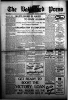 The Battleford Press October 24, 1918