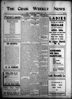 The Craik Weekly News April 2, 1916 [Should be Apirl 20, 1916]