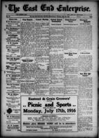 The East End Enterprise July 6, 1916