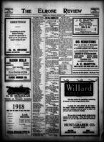 The Elrose Review January 3, 1918