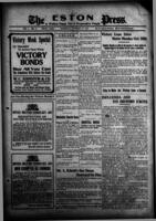 The Eston Press October 24, 1918