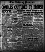 The Evening Province September 26, 1916