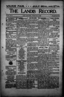 The Landis Record July 6, 1916