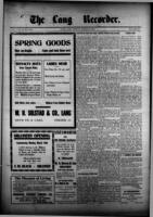 The Lang Recorder March 13, 1914